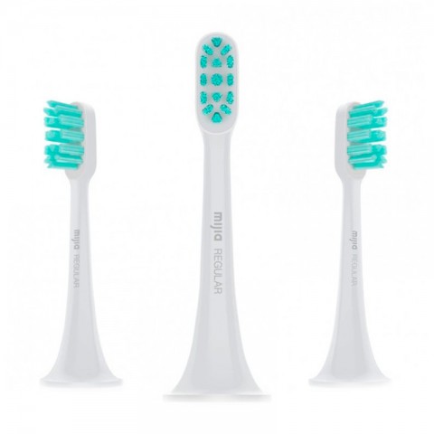 Насадка для зубной щетки Xiaomi Mijia Sound Electric Toothbrush (3 шт), белая