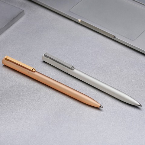 Ручка металлическая Xiaomi Mi Metal Pen, серебристая-1