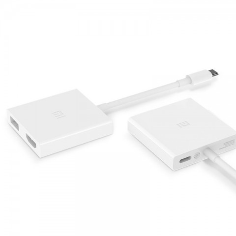 Адаптер Xiaomi Type-C/Type-C, USB, HDMI-1