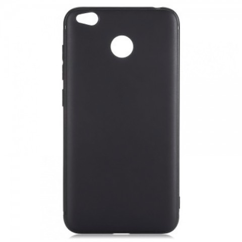 Чехол-накладка TPU-матовый для Xiaomi Redmi 4X, чёрный
