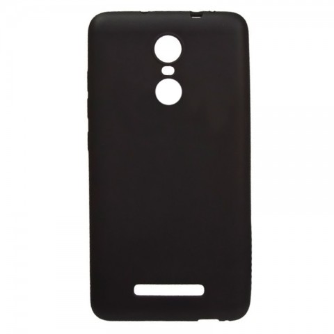 Чехол-накладка TPU-матовый для Xiaomi Redmi Note 3, чёрный 
