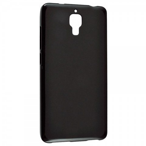 Чехол-накладка TPU-матовый для Xiaomi Mi4, чёрный