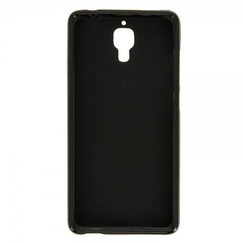 Чехол-накладка TPU-матовый для Xiaomi Mi4, чёрный-1
