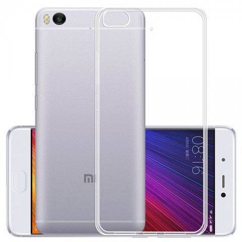 Чехол-накладка силиконовый для Xiaomi Mi 5S, прозрачный-1