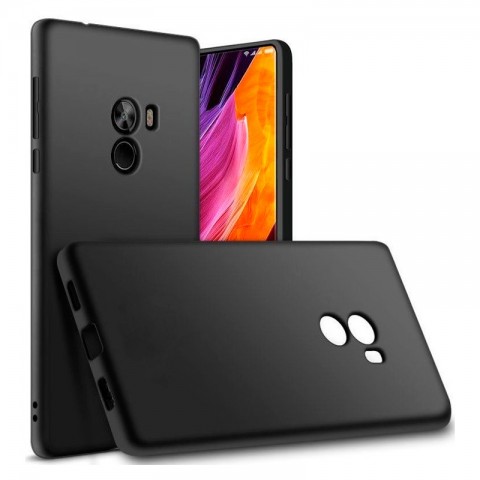 Чехол-накладка TPU-матовый для Xiaomi Mi Mix, чёрный-2
