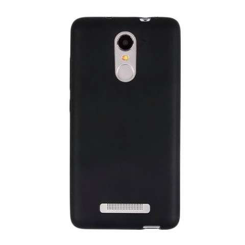Чехол-накладка TPU-матовый для Xiaomi Mi Note, чёрный