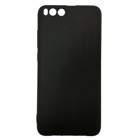Чехол-накладка TPU-матовый для Xiaomi Mi Note 3, чёрный