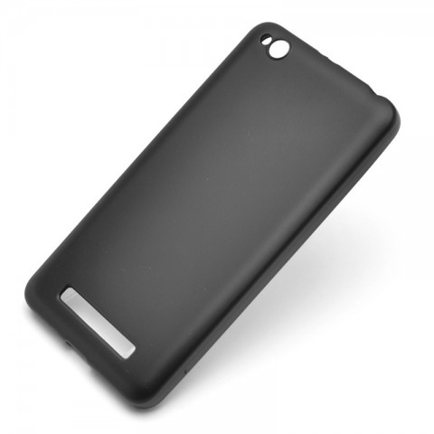 Чехол-накладка TPU-матовый для Xiaomi Redmi 4A, чёрный