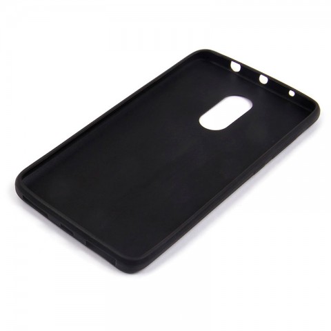 Чехол-накладка TPU-матовый для Xiaomi Redmi Note 4, чёрный-4