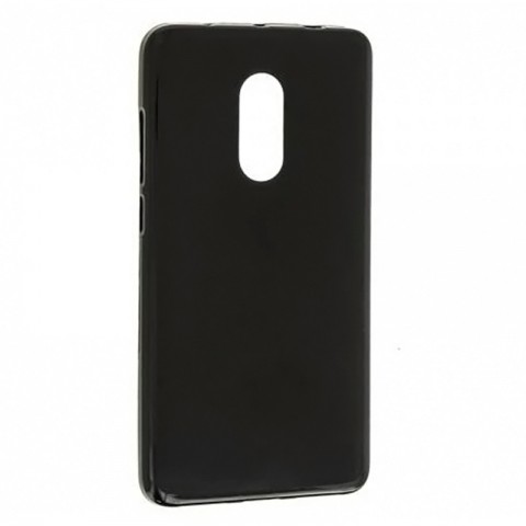 Чехол-накладка TPU-матовый для Xiaomi Redmi Note 4, чёрный