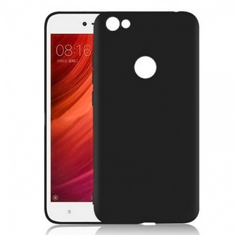 Чехол-накладка TPU-матовый для Xiaomi Redmi Note 5A, чёрный