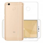 Чехол-накладка силиконовый для Xiaomi Redmi 4X, прозрачный Чехол-накладка силиконовый для Xiaomi Redmi 4X, прозрачный