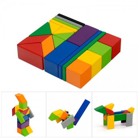 Игрушка-конструктор Xiaomi Mitu Child Magnetic Building Blocks