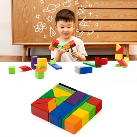 Игрушка-конструктор Xiaomi Mitu Child Magnetic Building Blocks-2