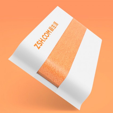 Полотенце для лица Xiaomi ZSH, оранжевое-2