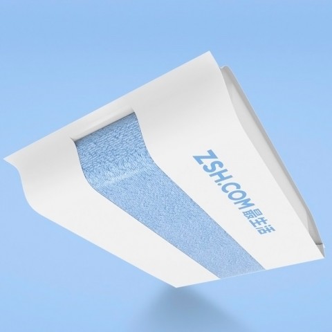 Полотенце большое Xiaomi ZSH 700 x 1400 мм, синее-3