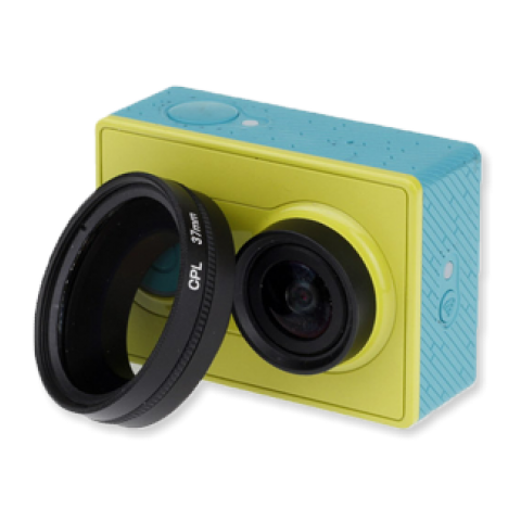 CPL-фильтр антибликовый 37мм для Xiaomi Yi