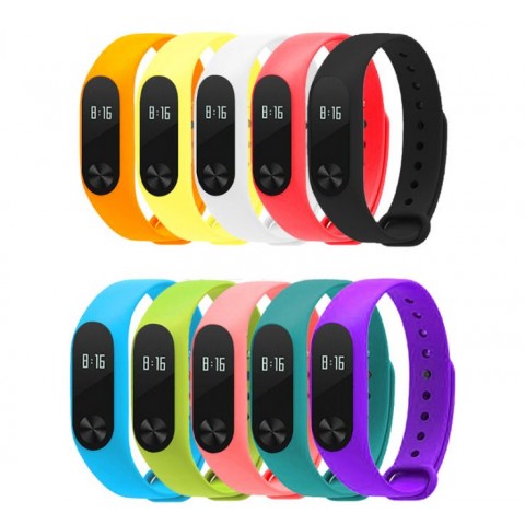 Ремешок силиконовый для Xiaomi Mi Band 2