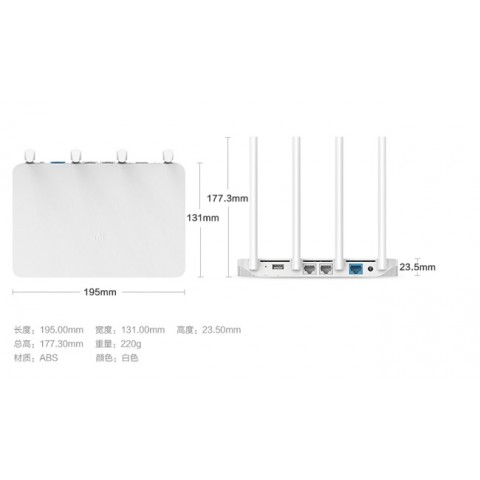 Роутер Xiaomi Mi Wi-Fi 3-1