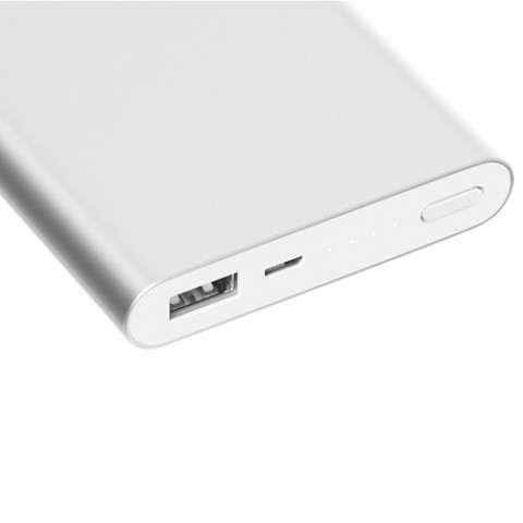 Внешний аккумулятор Xiaomi Mi Power Bank 2 10000mAh серебристый-1