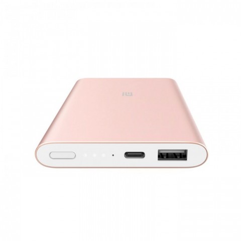 Внешний аккумулятор Xiaomi Mi Power Bank Pro 10000mAh, розовый-2