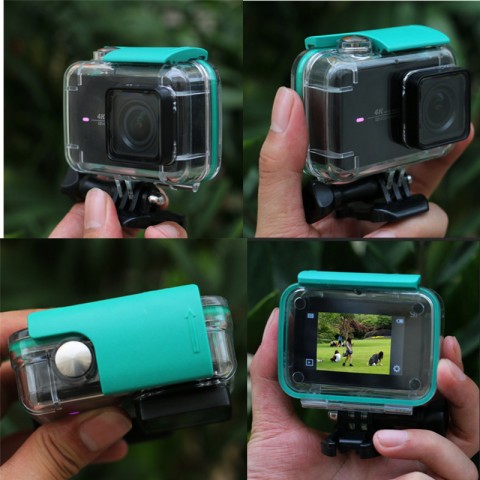 Бокс водонепроницаемый 45м для Xiaomi Yi2 4K-1