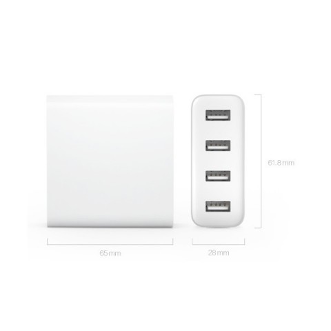 Зарядное устройство Xiaomi 4 USB Port Charger-2