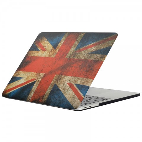 Чехол-накладка пластиковый для MacBook Pro 15" Британский флаг