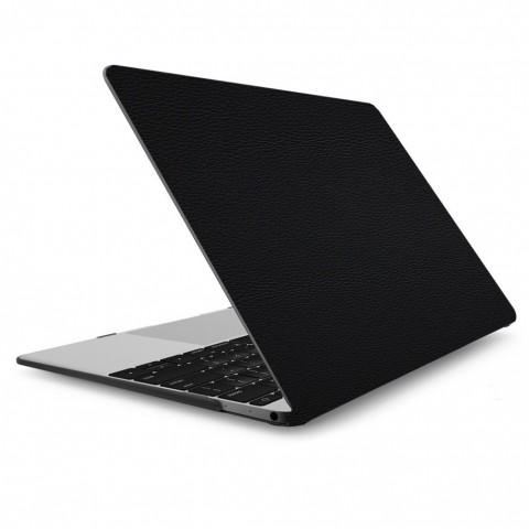 Чехол-накладка кожаный для MacBook Pro 13" черный