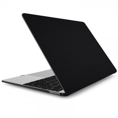 Чехол-накладка кожаный для MacBook Pro 15" черный