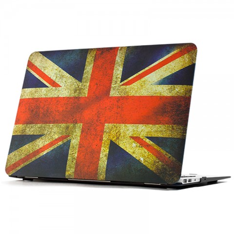 Чехол-накладка пластиковый для MacBook Air 13" Британский флаг