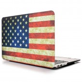 Чехол-накладка пластиковый для MacBook Air 13" флаг США Чехол-накладка пластиковый для MacBook Air 13" флаг США