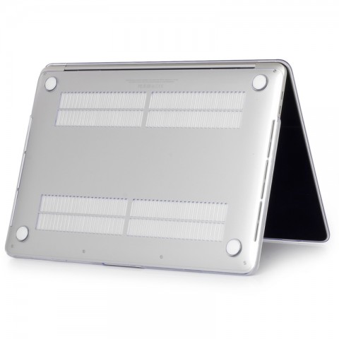 Чехол-накладка пластик глянцевый для MacBook Pro 15" прозрачный-2