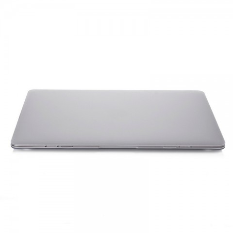 Чехол-накладка металлик пластиковый для MacBook 12" серебристый-1