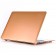 Чехол-накладка металлик пластиковый для MacBook Air 13" золотистый