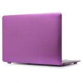 Чехол-накладка металлик пластиковый для MacBook 12" фиолетовый Чехол-накладка металлик пластиковый для MacBook 12" фиолетовый