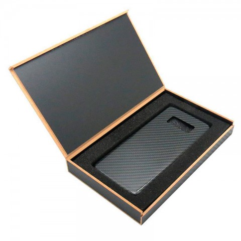 Карбоновый чехол для Samsung Galaxy S8, черный, матовый-4