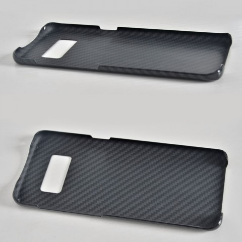 Карбоновый чехол для Samsung Galaxy S8, черный, матовый-2