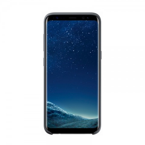 Силиконовый чехол для Samsung Galaxy S8, черный-2