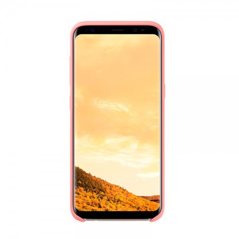 Силиконовый чехол для Samsung Galaxy S8, розовый-1
