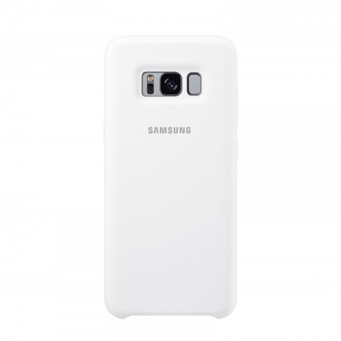 Силиконовый чехол для Samsung Galaxy S8, белый