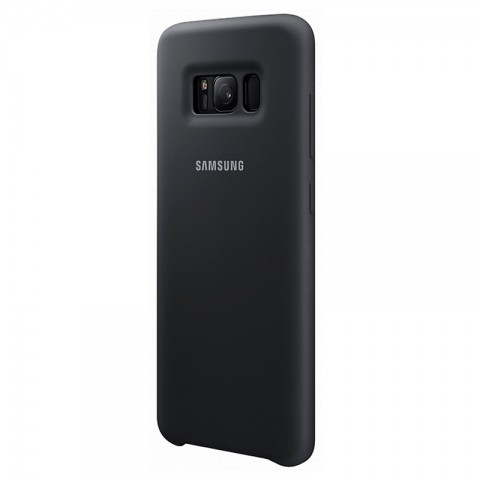 Силиконовый чехол для Samsung Galaxy S8 plus, черный-1