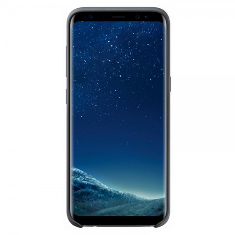 Силиконовый чехол для Samsung Galaxy S8 plus, черный-2