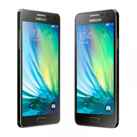 Samsung Galaxy A3 Black / White Demo (A300)-1