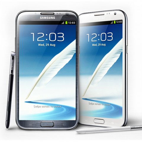 Samsung Galaxy Note 2 Black/White Demo (N7100)