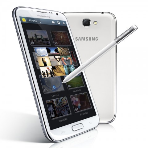Samsung Galaxy Note 2 Black/White Demo (N7100)-1