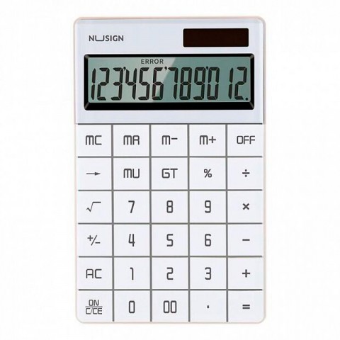 Калькулятор Xiaomi NuSign New Game Calculator, белый