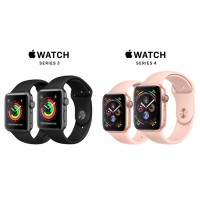 Сравнение Apple Watch Series 3 и 4 Сравнение Apple Watch Series 3 и 4