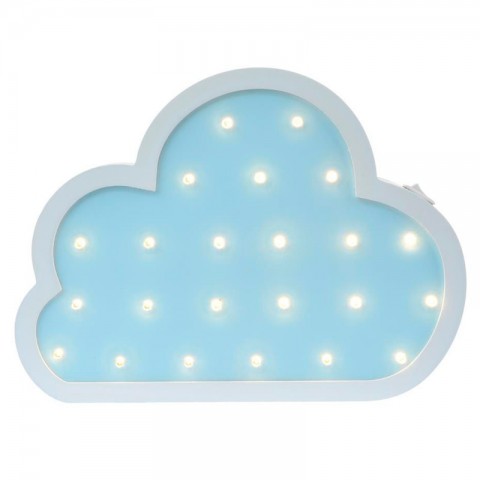 Детский ночник Blue Cloud Облако, голубое-1