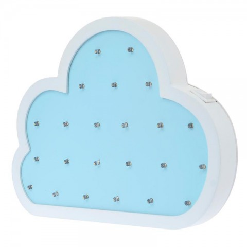 Детский ночник Blue Cloud Облако, голубое-2